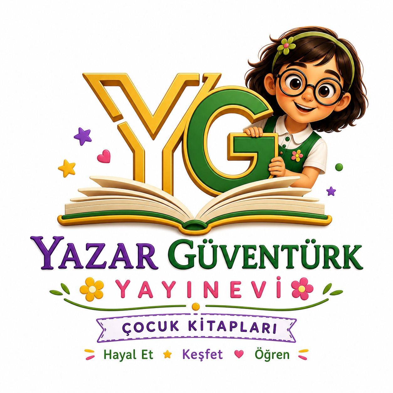 Yazar Güventürk çocuk kitapları logosu